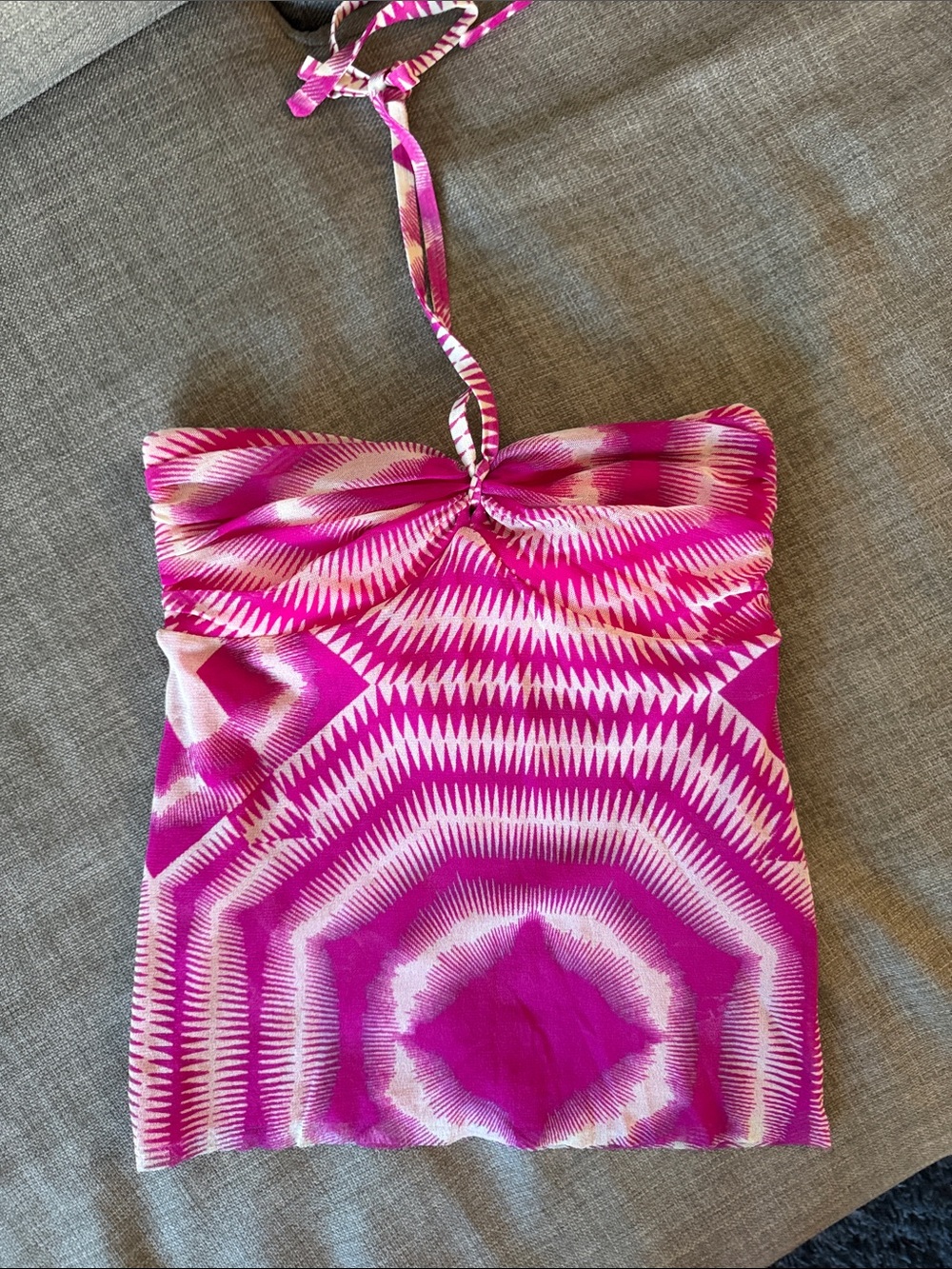 Jean Paul Gaultier Patterned Tankini Top